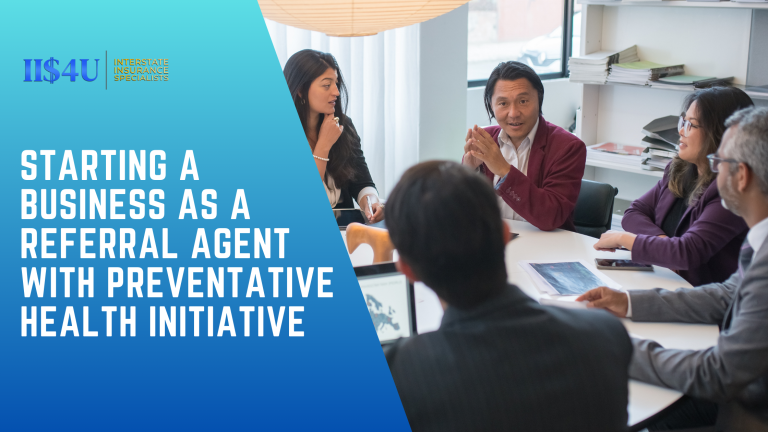 Starting a Business as a Referral Agent with Preventative Health Initiative